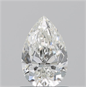 Diamante Natural 0.90 quilates, De pera , Color H, claridad VS1 y certificado GIA