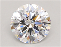 Lab Grown Diamond 3.05 Carats, Round with Ideal Cut, E Color, VVS2 Clarity and Certified by IGI