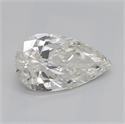 Natural Diamond 0.96 Carats, Pear with  Cut, I Color, VS2 Clarity and Certified by GIA