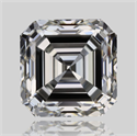 Diamante Natural 0.90 quilates, Asscher , Color I, claridad VS1 y certificado GIA