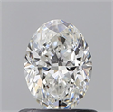 Diamante Natural 0.62 quilates, Ovalado , Color F, claridad VS1 y certificado GIA