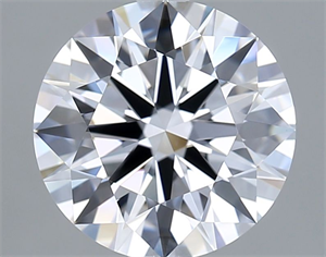 Picture of Lab Grown Diamond 3.01 Carats, Round with Ideal Cut, E Color, VVS1 Clarity and Certified by IGI