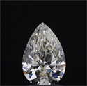Diamante Natural 1.11 quilates, De pera , Color K, claridad VVS1 y certificado GIA