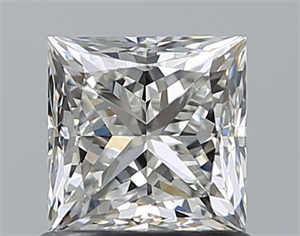 Foto Diamante Natural 1.00 quilates, Princesa , Color I, claridad VS1 y certificado GIA de