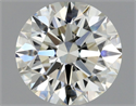 Diamante Natural 0.80 quilates, Redondo , Color J, claridad VVS1 y certificado GIA