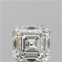 Diamante Natural 2.01 quilates, Asscher , Color K, claridad VS1 y certificado GIA