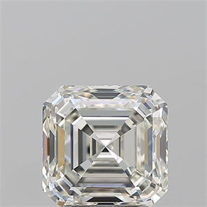 Picture of Natural Diamond 2.01 Carats, Asscher with  Cut, K Color, VS1 Clarity and Certified by GIA