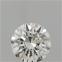 Diamante Natural 0.73 quilates, Redondo , Color J, claridad VS1 y certificado GIA
