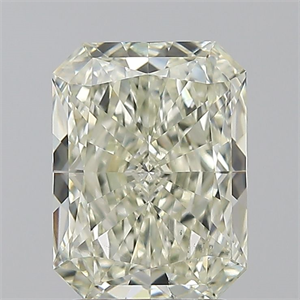 Foto Diamante Natural 2.01 quilates, Radiante , Color M, claridad SI1 y certificado GIA de