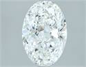 Diamante Natural 2.02 quilates, Ovalado , Color E, claridad VS1 y certificado GIA