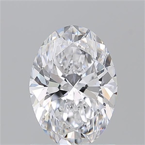 Picture of Natural Diamond 1.32 Carats, Oval with  Cut, D Color, VS2 Clarity and Certified by GIA