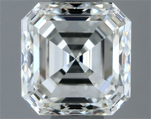 Picture of Natural Diamond 1.00 Carats, Asscher with  Cut, H Color, VVS1 Clarity and Certified by IGI