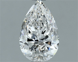 Picture of Natural Diamond 1.01 Carats, Pear with  Cut, F Color, SI1 Clarity and Certified by GIA