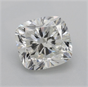 Diamante Natural 1.31 quilates, Del cojín , Color J, claridad SI2 y certificado GIA