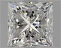 Natural Diamond 2.02 Carats, Princess with  Cut, H Color, VS2 Clarity and Certified by GIA
