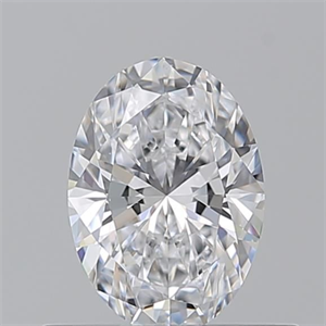 Picture of Natural Diamond 0.50 Carats, Oval with  Cut, D Color, VS1 Clarity and Certified by GIA