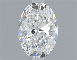 Picture of Natural Diamond 0.40 Carats, Oval with  Cut, E Color, VVS2 Clarity and Certified by GIA