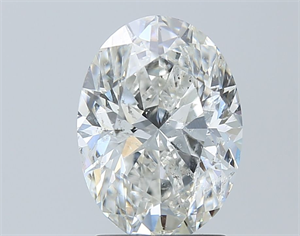 Picture of Natural Diamond 2.27 Carats, Oval with  Cut, G Color, SI2 Clarity and Certified by GIA