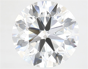 Picture of Lab Grown Diamond 7.01 Carats, Round with Ideal Cut, G Color, VS1 Clarity and Certified by IGI
