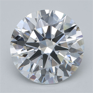 Picture of Lab Grown Diamond 7.20 Carats, Round with Ideal Cut, E Color, VVS2 Clarity and Certified by IGI