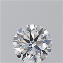 Natural Diamond 0.50 Carats, Round with Very Good Cut, D Color, VVS2 Clarity and Certified by GIA
