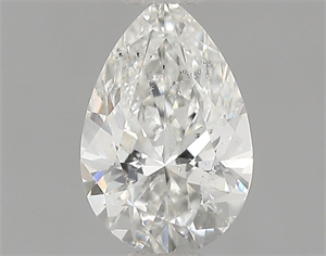 Foto Diamante Natural 0.70 quilates, De pera , Color H, claridad SI2 y certificado GIA de