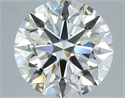 Diamante Natural 1.60 quilates, Redondo , Color I, claridad VVS1 y certificado GIA