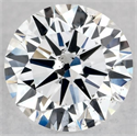 Natural Diamond 0.70 Carats, Round with Very Good Cut, D Color, SI2 Clarity and Certified by GIA