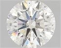 Natural Diamond 1.08 Carats, Round with Excellent Cut, L Color, I1 Clarity and Certified by GIA