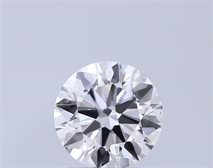 Picture of Lab Grown Diamond 1.02 Carats, Round with Ideal Cut, D Color, VS2 Clarity and Certified by IGI