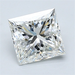 Foto Diamante Natural 2.01 quilates, Princesa , Color H, claridad VS1 y certificado GIA de