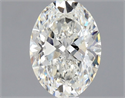 Diamante Natural 0.70 quilates, Ovalado , Color H, claridad VS1 y certificado GIA