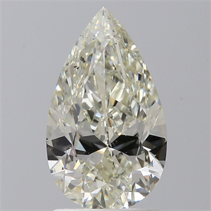 Picture of Natural Diamond 1.51 Carats, Pear with  Cut, J Color, SI2 Clarity and Certified by IGI
