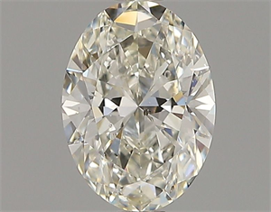 Picture of Natural Diamond 0.54 Carats, Oval with  Cut, H Color, SI1 Clarity and Certified by GIA