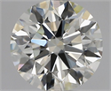 Natural Diamond 1.01 Carats, Round with Excellent Cut, J Color, VS1 Clarity and Certified by GIA