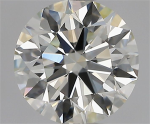 Picture of Natural Diamond 1.01 Carats, Round with Excellent Cut, J Color, VS1 Clarity and Certified by GIA