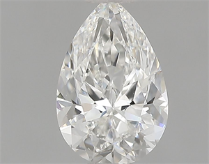 Picture of Natural Diamond 0.71 Carats, Pear with  Cut, G Color, VS1 Clarity and Certified by GIA