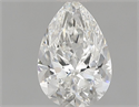 Natural Diamond 0.71 Carats, Pear with  Cut, G Color, VS1 Clarity and Certified by GIA