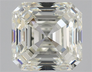 Foto Diamante Natural 1.50 quilates, Asscher , Color K, claridad VVS2 y certificado GIA de