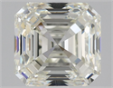 Natural Diamond 1.50 Carats, Asscher with  Cut, K Color, VVS2 Clarity and Certified by GIA