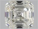 Natural Diamond 1.50 Carats, Asscher with  Cut, K Color, VVS2 Clarity and Certified by GIA