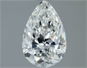 Diamante Natural 1.00 quilates, De pera , Color G, claridad VS2 y certificado GIA