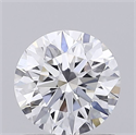 Del inventario de diamantes de laboratorio, 0.73 quilates, Redondo , Color D, claridad VVS2 y certificado IGI