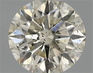 Foto Diamante Natural 0.52 quilates, Redondo , Color J, claridad SI2 y certificado IGI de