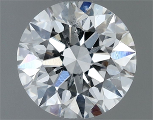 Foto Diamante Natural 0.70 quilates, Redondo , Color F, claridad I1 y certificado GIA de