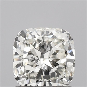 Picture of Natural Diamond 1.00 Carats, Cushion with  Cut, I Color, SI2 Clarity and Certified by IGI