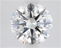 Lab Grown Diamond 1.57 Carats, Round with Ideal Cut, E Color, VS1 Clarity and Certified by IGI