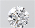 Lab Grown Diamond 1.03 Carats, Round with Ideal Cut, D Color, VVS1 Clarity and Certified by IGI