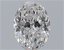Natural Diamond 1.01 Carats, Oval with  Cut, D Color, VS2 Clarity and Certified by GIA