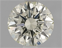 Natural Diamond 1.07 Carats, Round with Excellent Cut, M Color, VVS2 Clarity and Certified by IGI